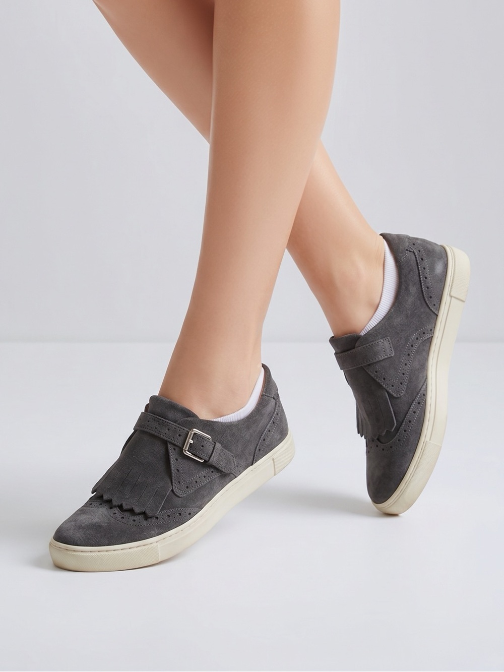Frye Gemma Kiltie chic slip-on sneaker